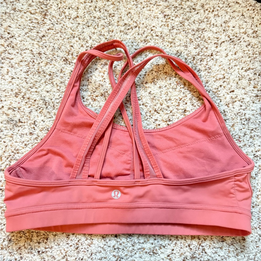 lululemon athletica Pink Sports Bra